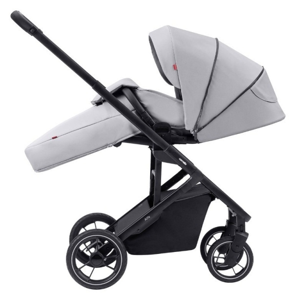 Детская коляска  CARRELLO  Alfa  CRL-5508 Cloud Grey 2023 (реверсивный блок)