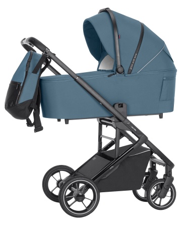 Детская коляска 2в1  CARRELLO  Alfa  CRL-6507 Indigo Blue