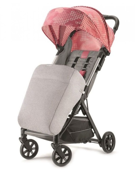 Прогулочная коляска QUID с накидкой для ног, цвет SPARKLING ROSE (2021)