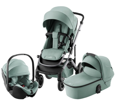 Детская коляска Britax Romer 3в1 SMILE 5Z Jade Green + Baby-Safe 5Z2