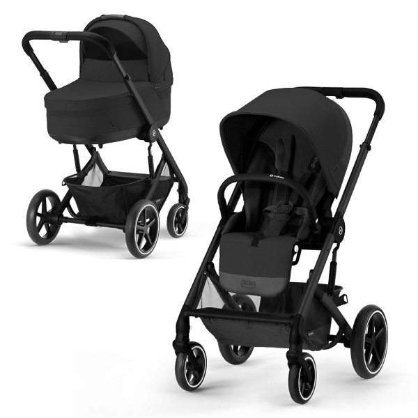 Коляска Cybex Balios S Lux BLK 3 в 1 Moon Black NEW 2023