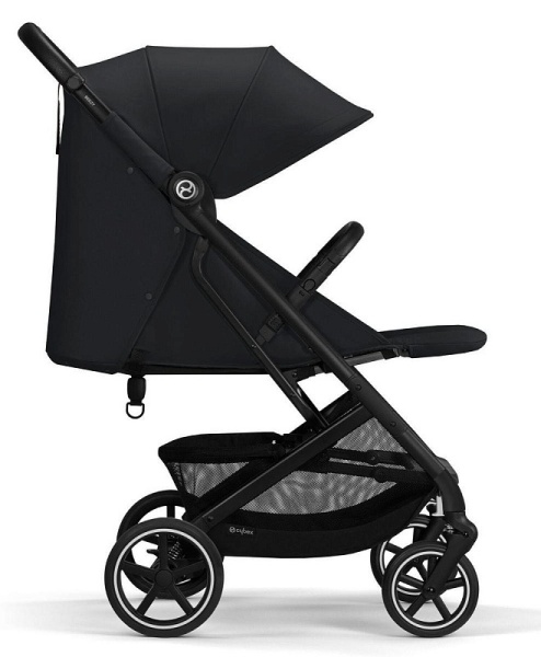 Прогулочная коляска Cybex Beezy Magic Black 2024 с дождевиком и бампером