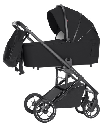 Детская коляска 2в1 CARRELLO Alfa CRL-6507 Midnight Black